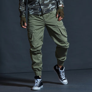 High Quality Khaki Casual Pants Men Military Tactical Joggers Camouflage