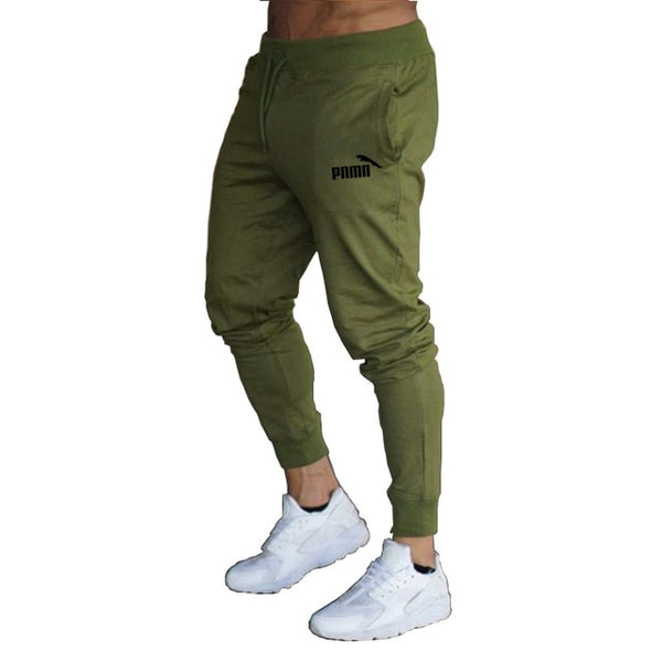 Jogging Pants Men Solid GYM Training Pants Sportswear