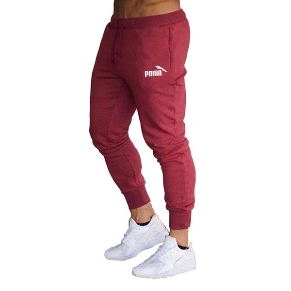 Jogging Pants Men Solid GYM Training Pants Sportswear