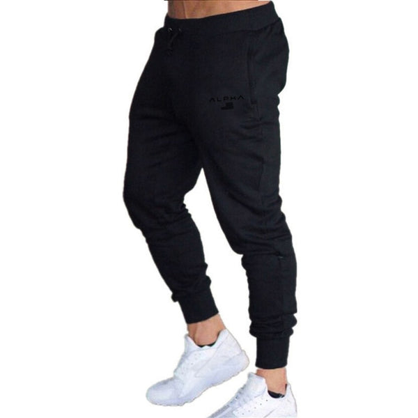 Jogging Pants Men Solid GYM Training Pants Sportswear