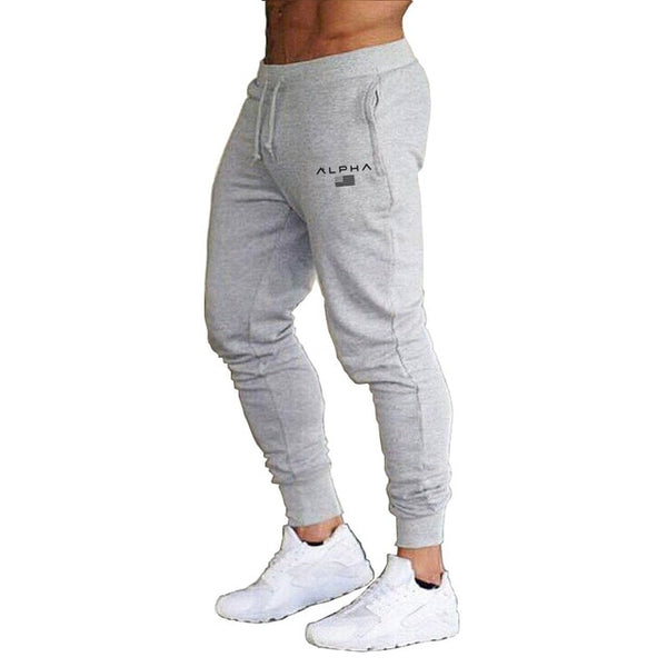 Jogging Pants Men Solid GYM Training Pants Sportswear