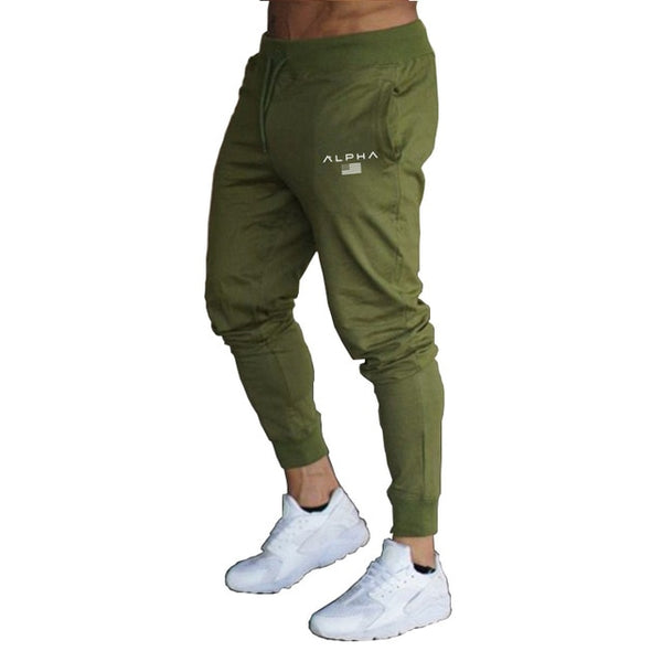 Jogging Pants Men Solid GYM Training Pants Sportswear