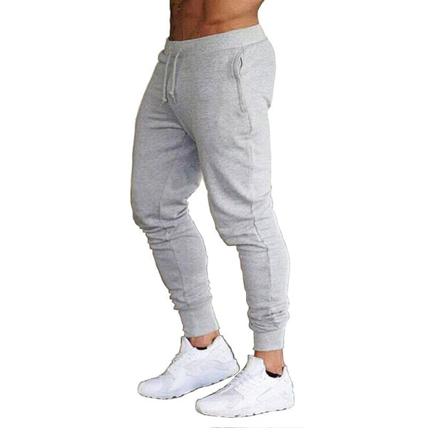 Jogging Pants Men Solid GYM Training Pants Sportswear