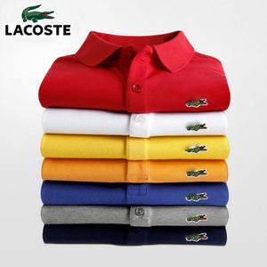 Men Summer Polo Shirt Brand Fashion Cotton