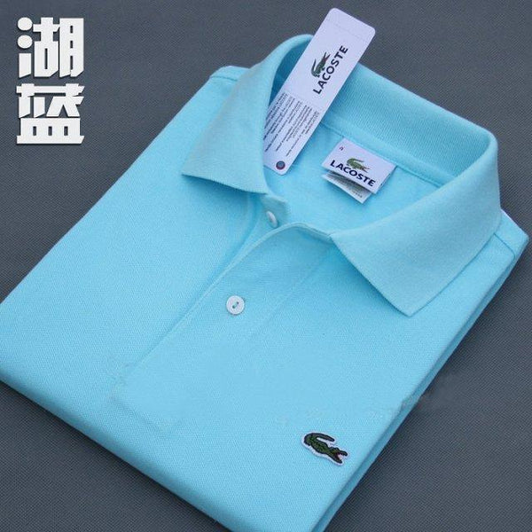 Men Summer Polo Shirt Brand Fashion Cotton