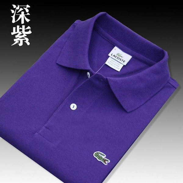 Men Summer Polo Shirt Brand Fashion Cotton