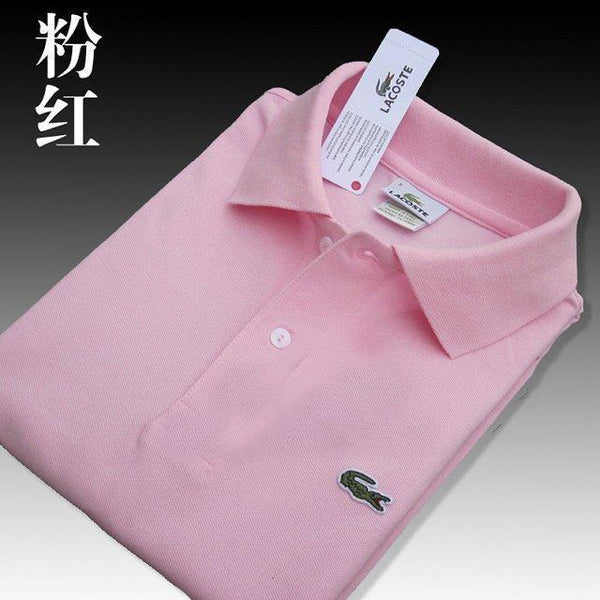 Men Summer Polo Shirt Brand Fashion Cotton